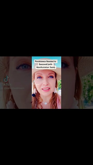 Persistence Needed to Succeed (with Manifestation Tools)