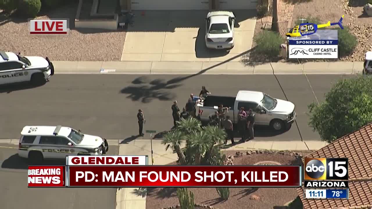 Man shot, killed in Glendale