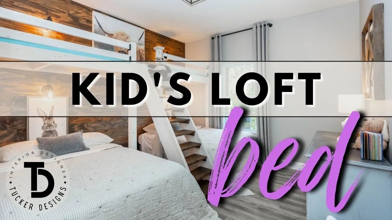 How to Build this Kids Loft Bed