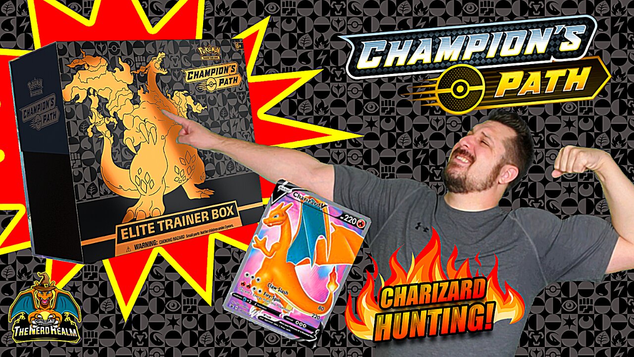 Champion's Path Elite Trainer Box #3 | Charizard Hunting | Pokemon Cards Opening