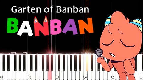 MAYA HEE MAYA HOO - Garten Of BanBan (Beginner-Super Easy) Piano Tutorial