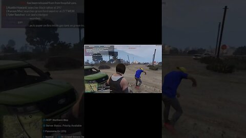 Guy set my truck on fire #floridastaterp #gta #gtaroleplay