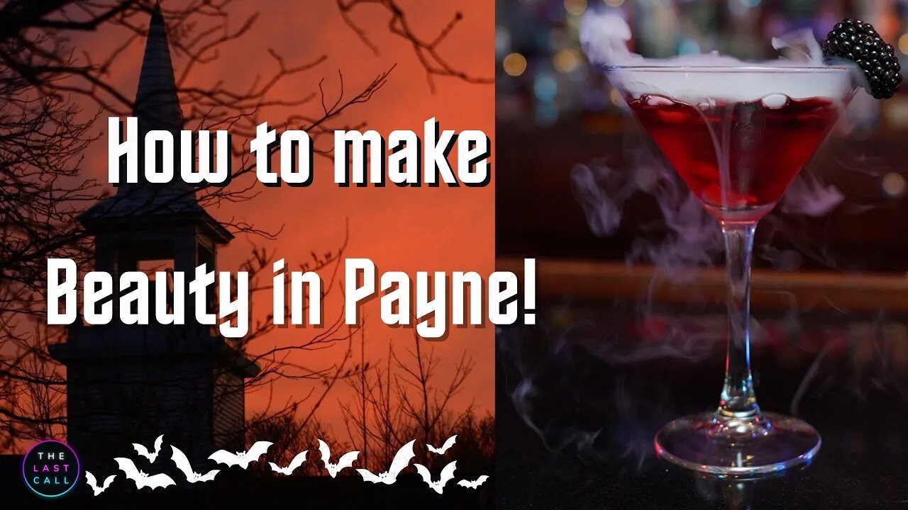 Von Payne Beauty in Payne Spooky Halloween Cocktail!