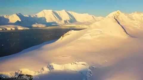 Antarctica & 4K Scenic & Relaxation & Film & With & Calming Music