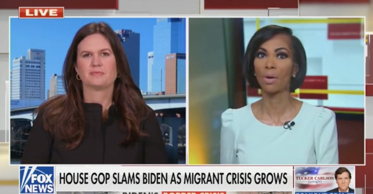 Sarah Sanders EVISCERATES Biden's Open Border Policy