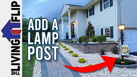 WE INSTALLED A LAMP POST // TLF 57