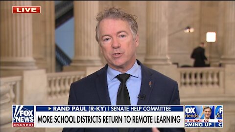 Sen Rand Paul: We Need To Get Rid Of Fauci's COVID Hysteria