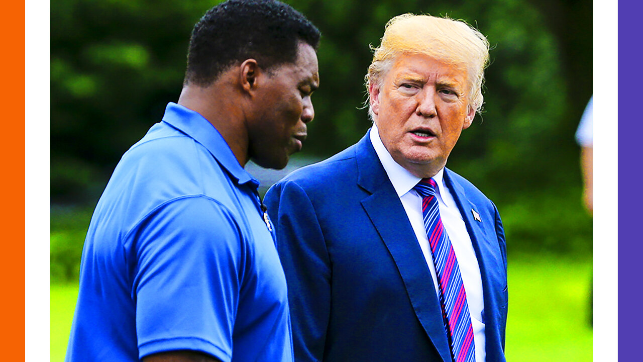 Trump Defends HersheI WaIker From MSM Attacks