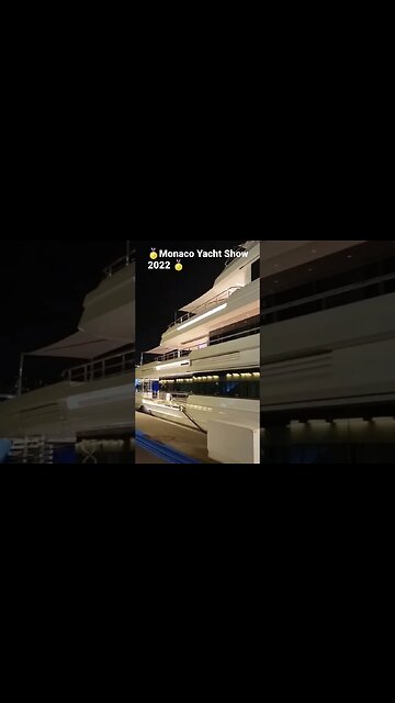 Monaco Yacht Show 2022 🏅 #mys2022