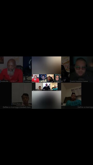 Show started by asking to define a marriage minded man. @marriageminded #married #lookingforlove