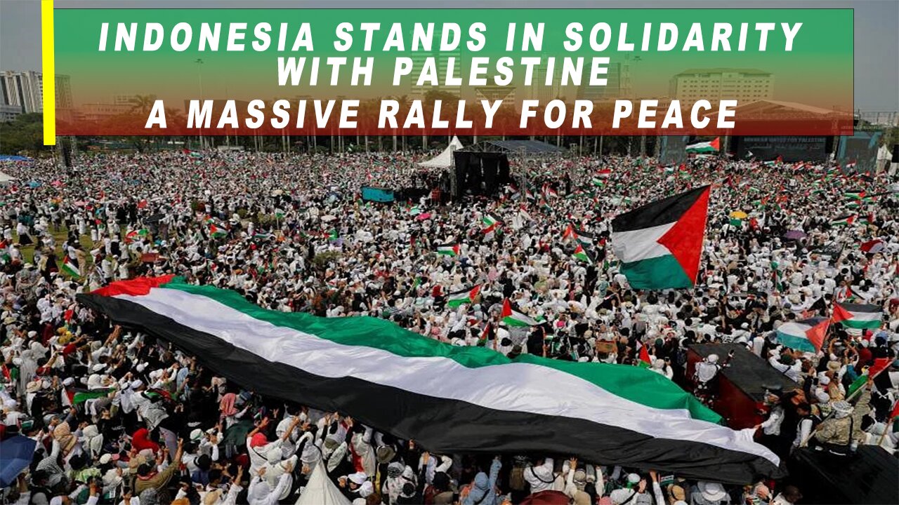 Indonesia Stands in Solidarity with Palestine: A Massive Rally for Peace