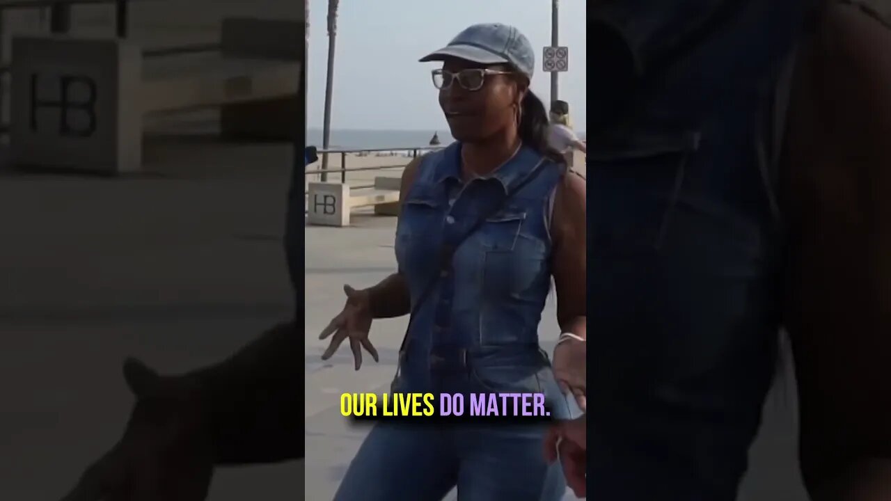 ALL LIVES MATTER! *she's BASED*