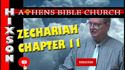 Feed The Flock of The Slaughter | Zechariah 11 | Athens Bible Church