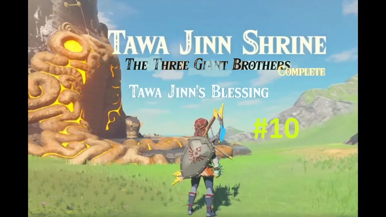 [BOTW] Tawa Jinn Shrine Playthrough: The Three Giant Brothers Shrine Quest