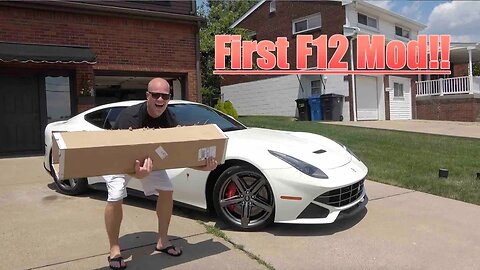 Installing The FIRST MOD To My Ferrari F12!