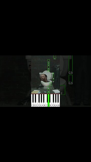 skibidi toilet 21 - Octave Piano Tutorial