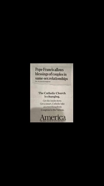 Jesuits Claim Catholic Church is CHANGING?