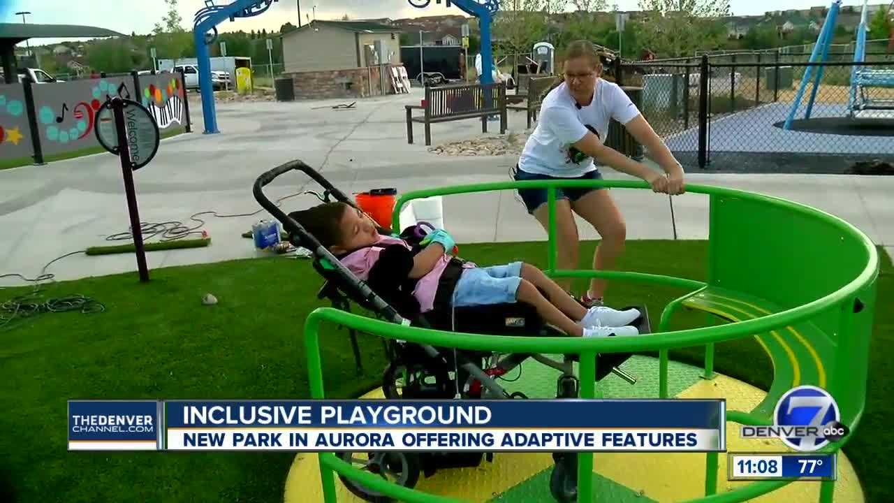 Inclusive playground for children of all abilities to open in Aurora