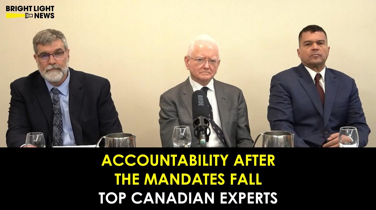 Accountability After the Mandates Fall - Top Canadian Experts Discuss