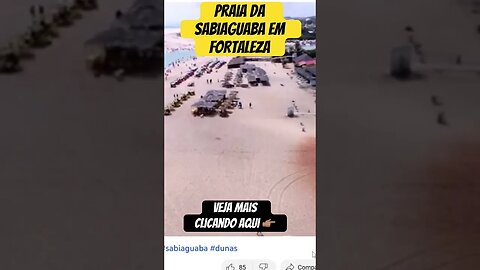PRAIA DA SABIAGUABA EM FORTALEZA