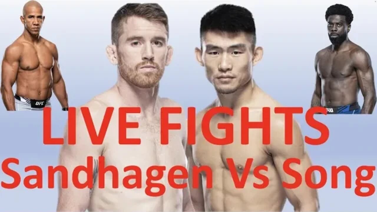 LIVE UFC Vegas 60 Sandhagen Vs Song Fight Companion & Play By Play