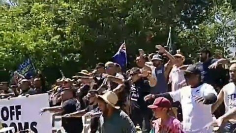 New Zealand Protesting Vaccinations