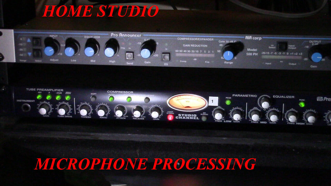 AirWaves Episode 15: Microphone Processing For My Home Studio