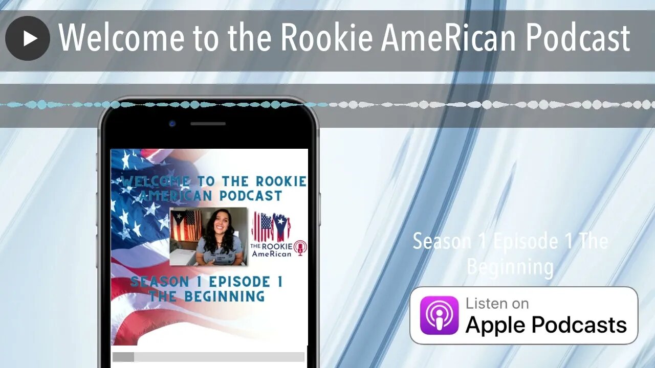 Welcome to the Rookie AmeRican Podcast