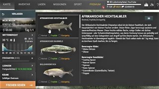 Fishing Planet Folge 528 die neuen Fischartenlisten abhaken am Kongo Teil 1