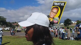 SOUTH AFRICA - KwaZulu-Natal - IFP campaigning at Chatsworth (Videos) (Edz)