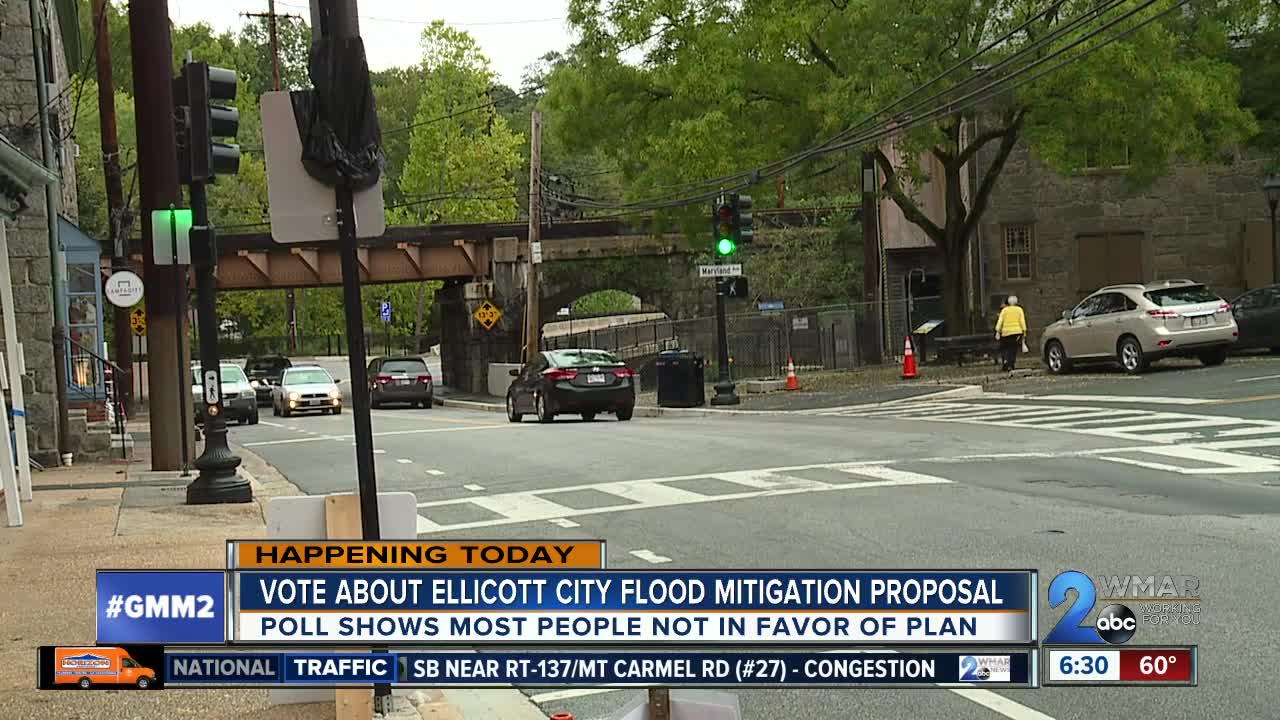 Vote scheduled for controversial flood mitigation plan in Ellicott City