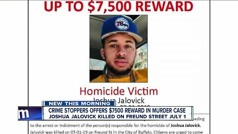 Crime stoppers offers $7,500 reward in Freund Street murder case