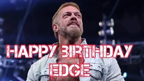 Happy birthday Edge ⚡️ | Karthiajiii