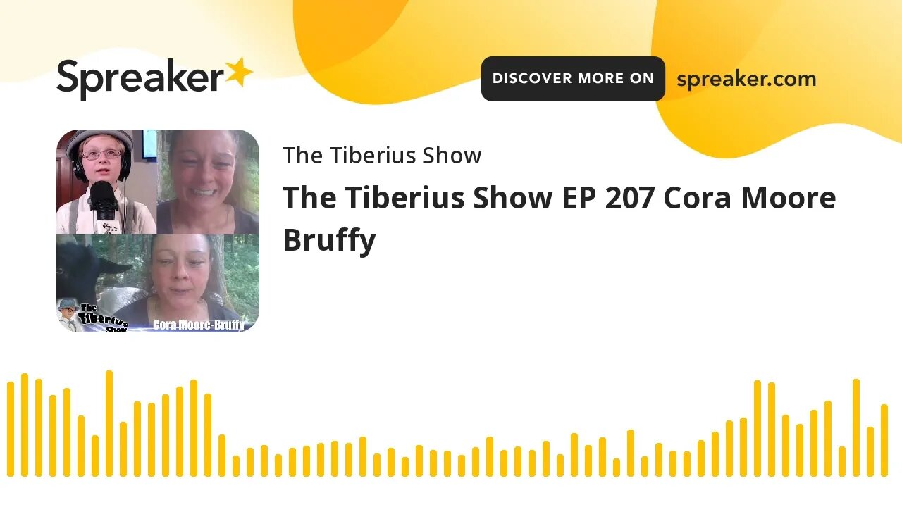 The Tiberius Show EP 207 Cora Moore Bruffy