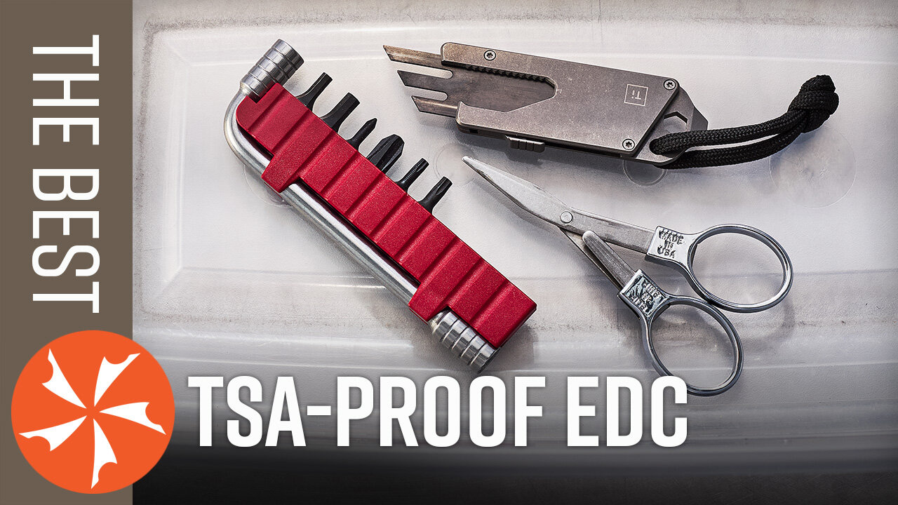 TSA-Approved EDC Travel Tools & Knife Alternatives