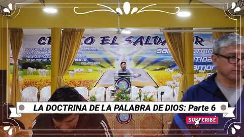 LA DOCTRINA DE LA PALABRA DE DIOS: Parte 6 - EDGAR CRUZ MINISTRIES