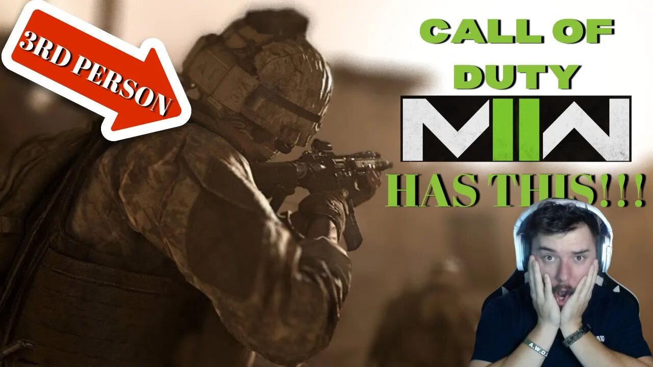 CALL OF DUTY MWII HAS THIS!!!