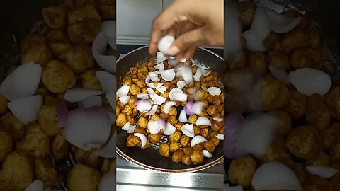 soyabean chilli #shorts #viral 🤤#soyachunks #1hourrecipesbyjyoti