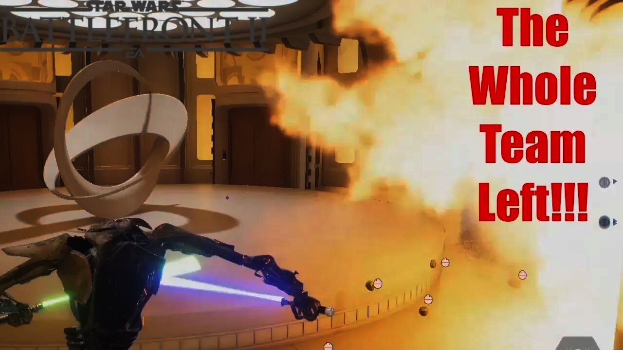 The Whole Team Left!!!: Star Wars Battlefront II