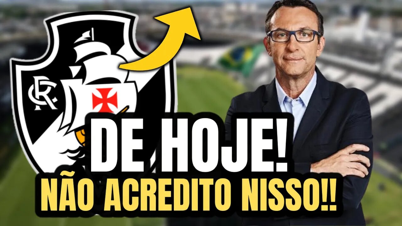 ACONTECEU AGORA! MUITO CHATO ISSO! VASCO CONFIRMA! NOTÍCIAS DO VASCO