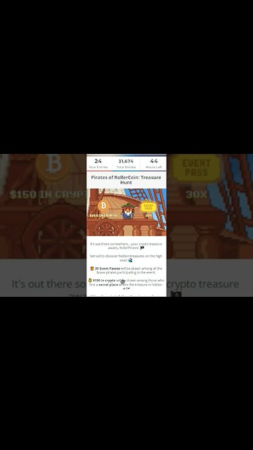 ROLLERCOIN - CAÇA AO TESOURO