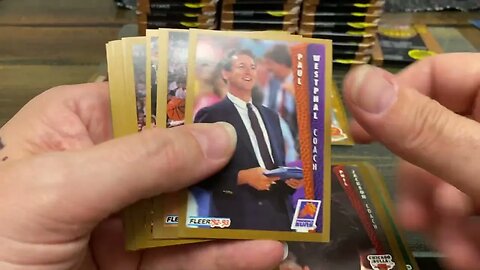 1992-93 Fleer Basketball Series one box break.