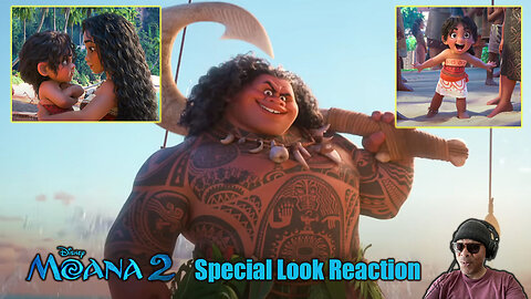 Moana 2 Special Look Reaction!