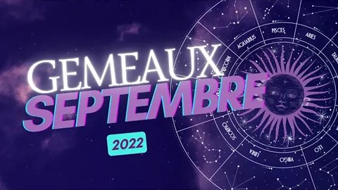 #GEMEAUX - SEPTEMBRE 2022 - ** UNE DISCUSSION S'IMPOSE POUR REPARTIR A ZERO **