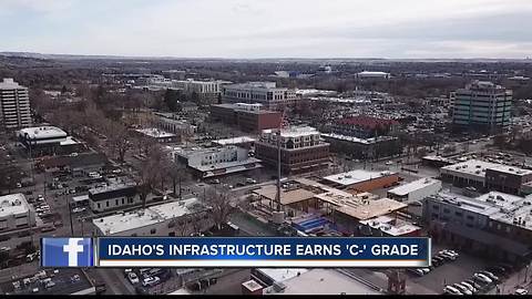 Idaho's infrastructure earns 'C-' grade