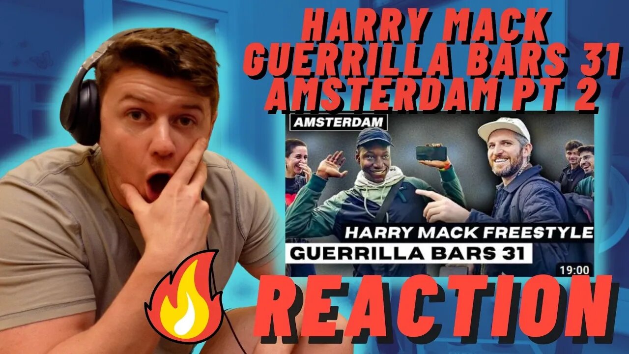 Harry Mack Guerrilla Bars 31 Amsterdam Pt 2 | IRISH REACTION