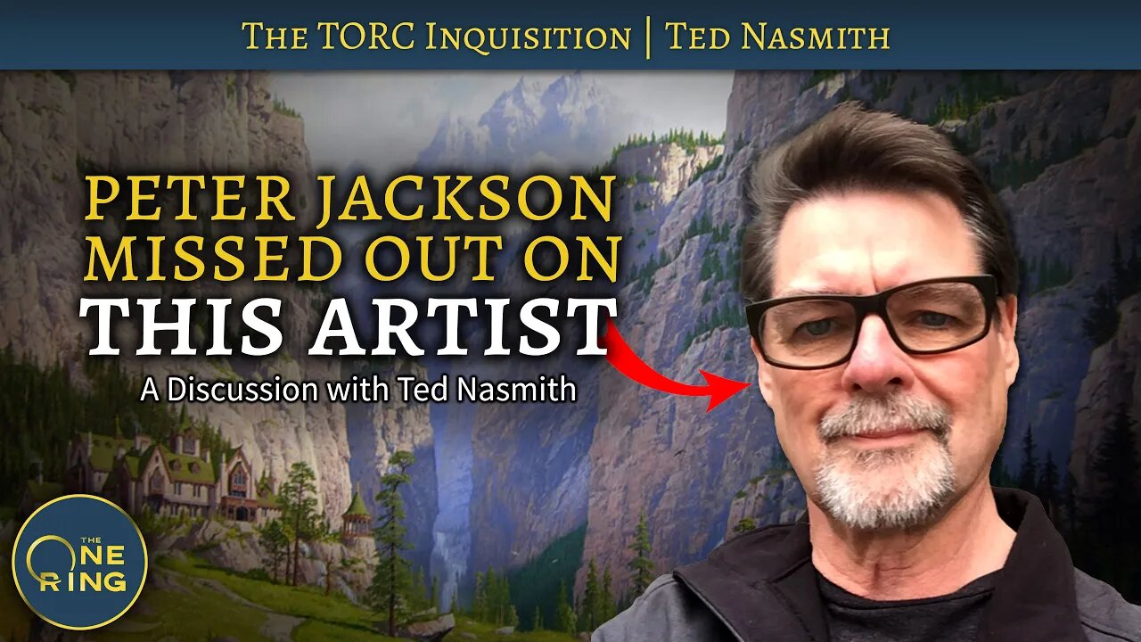 Peter Jackson MISSED OUT! Talking Tolkien with Renowned Artist Ted Nasmith.