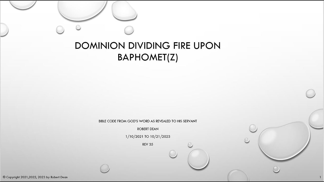 Dominion Bible Code V35