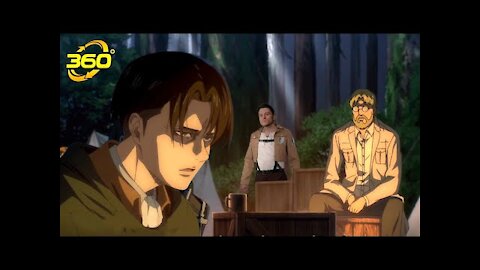 360° YOU are Zeke Talking with Captain Levi - Attack On Titan Season 4 Fanimation