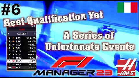 A Series of Unfortunate Events l F1 Manager 2023 Haas Career Mode l Episode 6